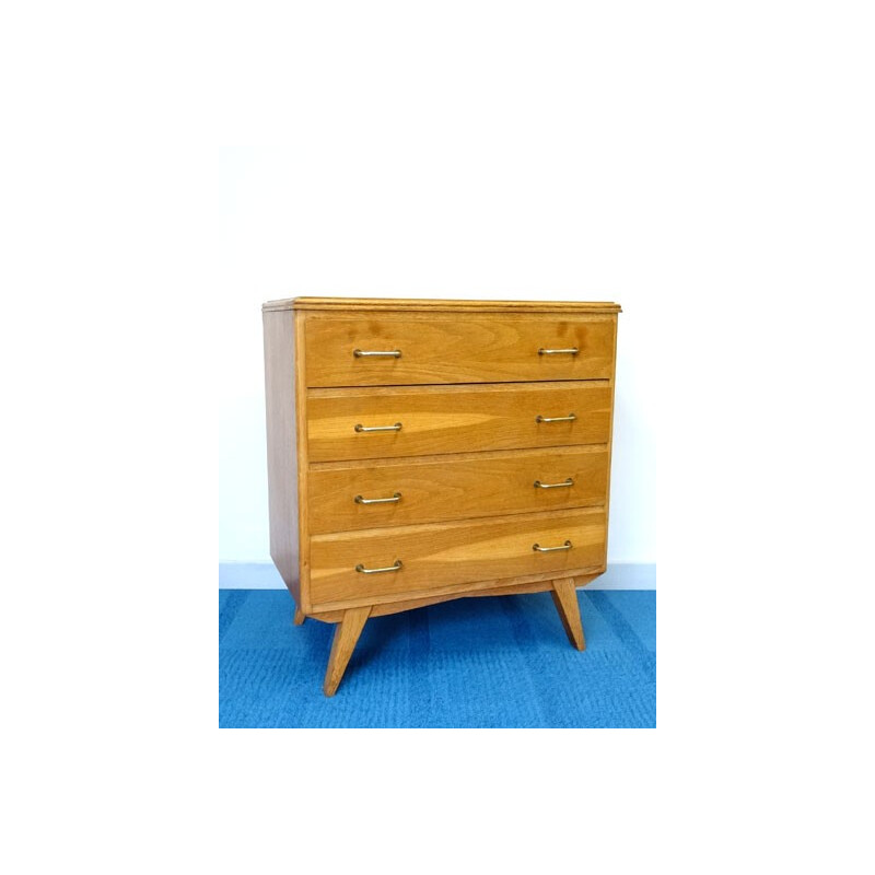 Vintage chest of 4 drawers - 1950s