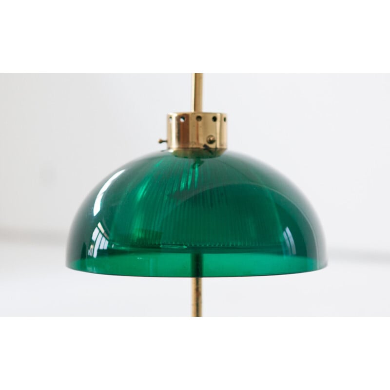 Green Vintage Italian Desk Lamp - 1950s