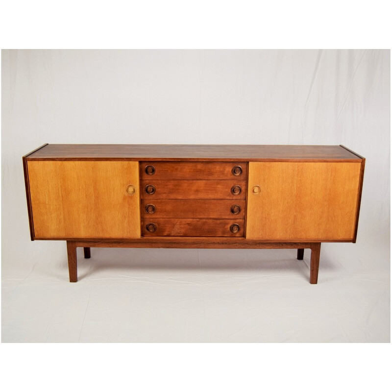 Vintage Oak Sideboard - 1970s