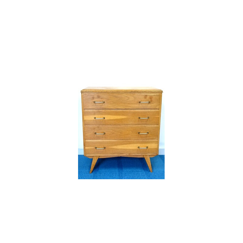 Vintage chest of 4 drawers - 1950s