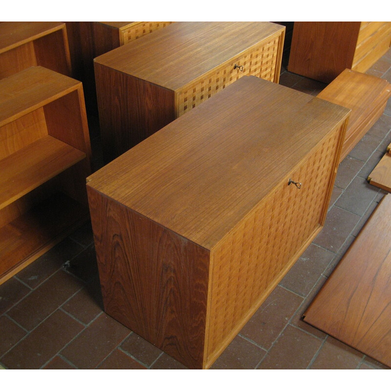 Royal Teak Wall Unit System by Poul Cadovius for Cado - 1950s