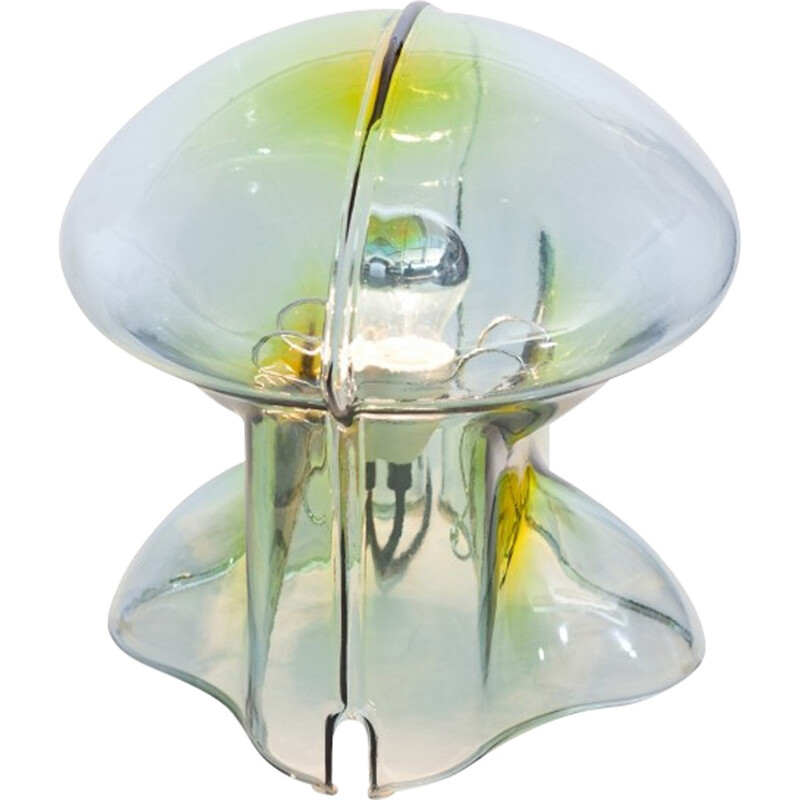 Medusa Glass Table Lamp by Umberto Riva for VeArt  - 1970s