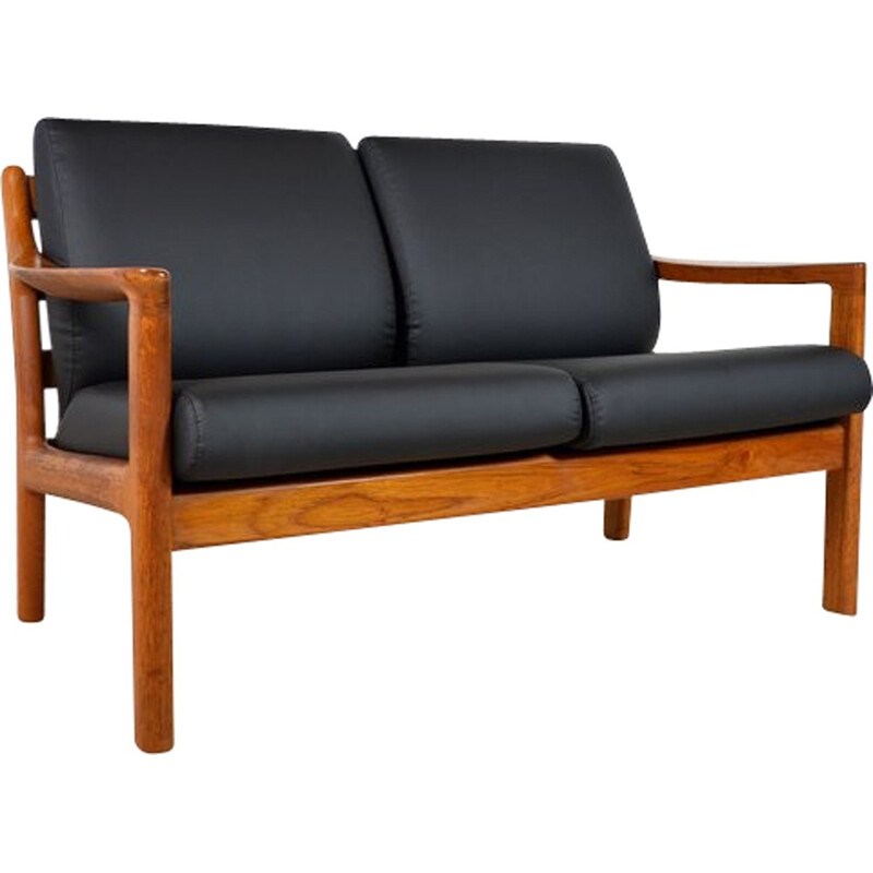 Vintage bench in teak by Johannes Andersen for Silkeborg - 1960s