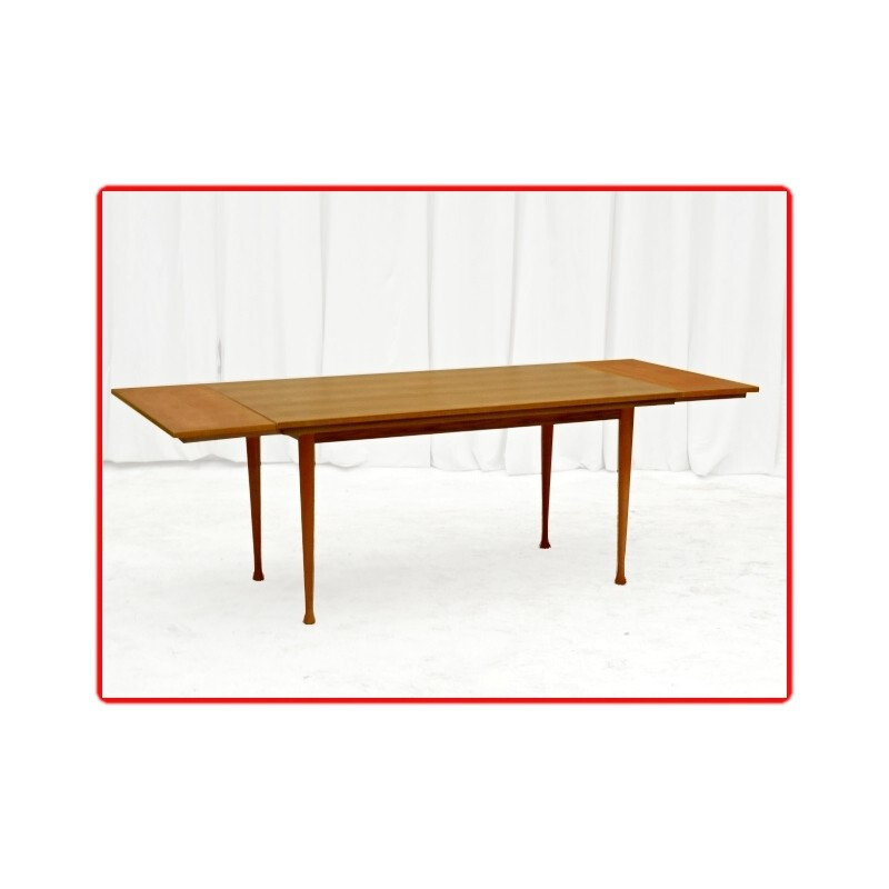 Vintage dining table in wood - 1960s