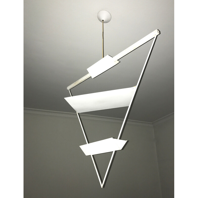 Artemide Reverse Triangle Pendant Lamp by Mario Botta - 1980s
