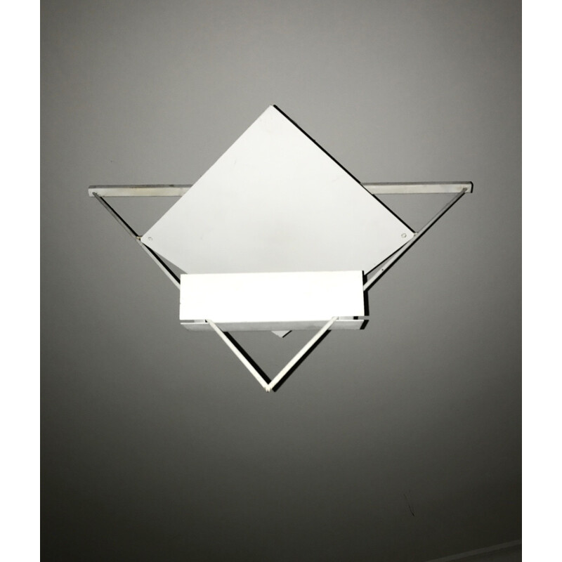 Artemide Reverse Triangle Pendant Lamp by Mario Botta - 1980s