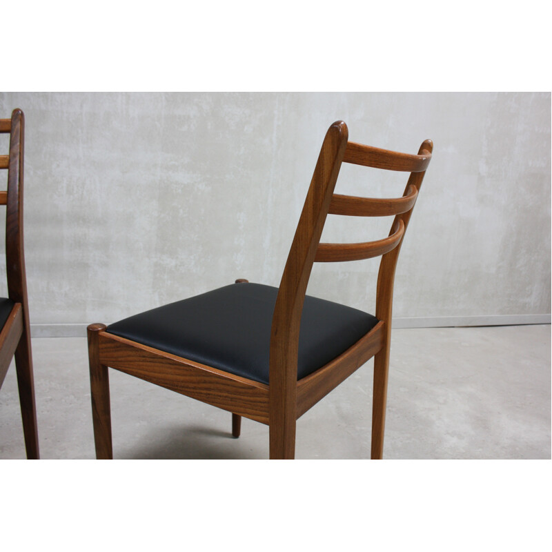 Set of 8 teak dining chairs by G-Plan - 1960s