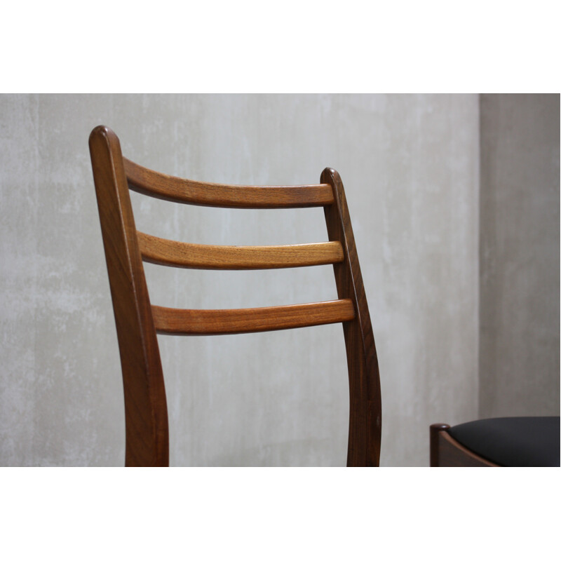 Set of 8 teak dining chairs by G-Plan - 1960s