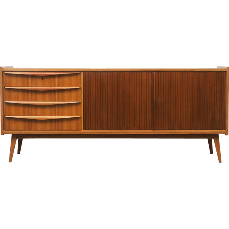 Vintage German Sideboard in walnut - 1950s