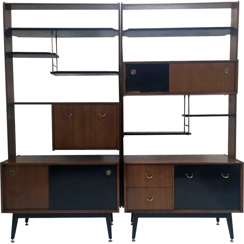 Pair of G-Plan "Librenza" Room Dividers - 1950s 