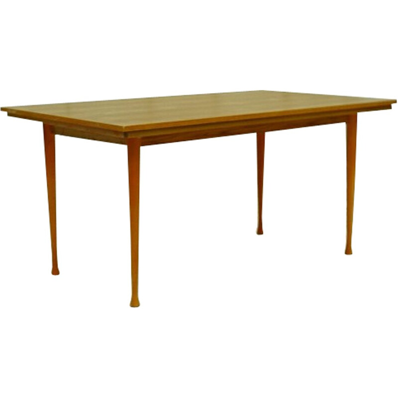 Vintage dining table in wood - 1960s