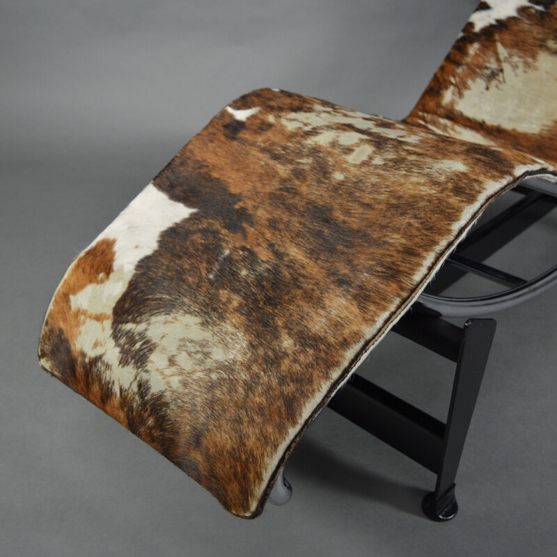 Le Corbusier LC4 long chair with 3 hair colours- 1960s
