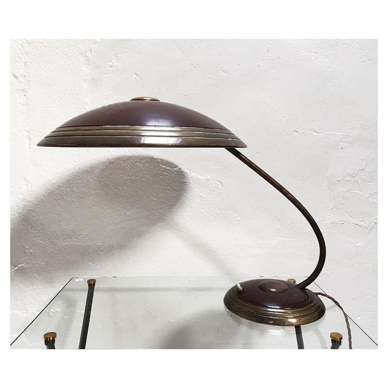 Modernist Desk Lamp by Helo Leuchten Germany - 1930s