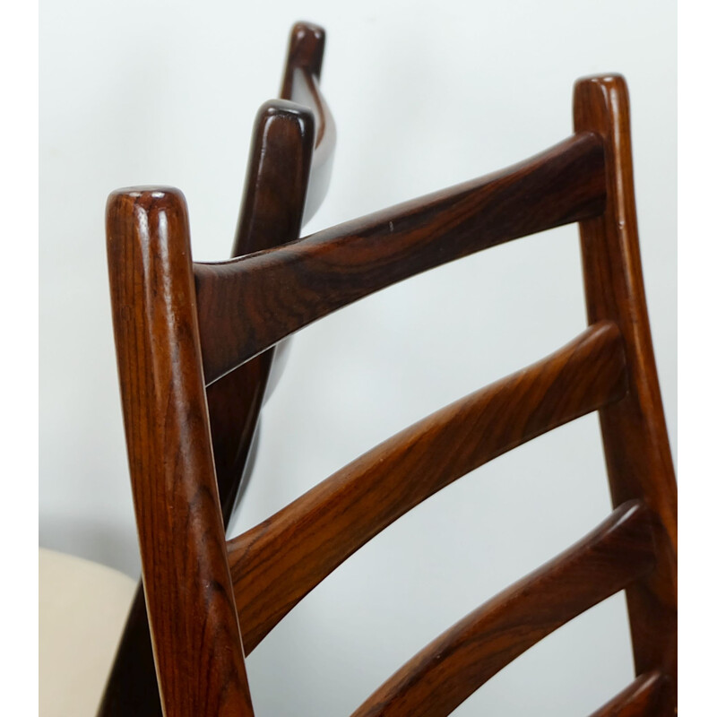 Set of 6 rosewood chairs Casala - 1960s