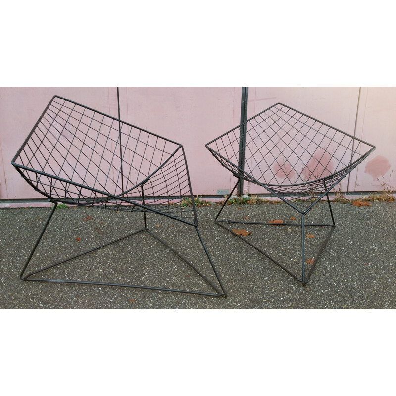 Pair of OTI armchairs by Niels Gammelgaard - 1980s