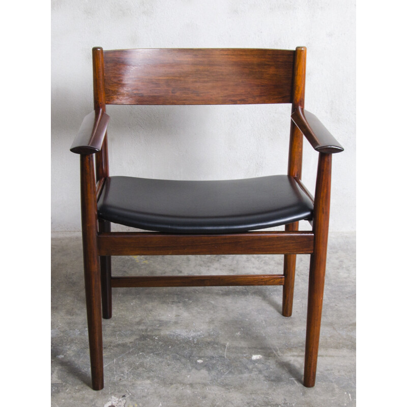 Set of 4 rosewood dining chairs by Arne Vodder for Sibast Furniture, Denmark 1960