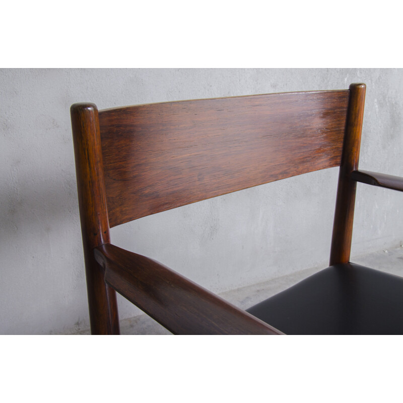 Set of 4 rosewood dining chairs by Arne Vodder for Sibast Furniture, Denmark 1960