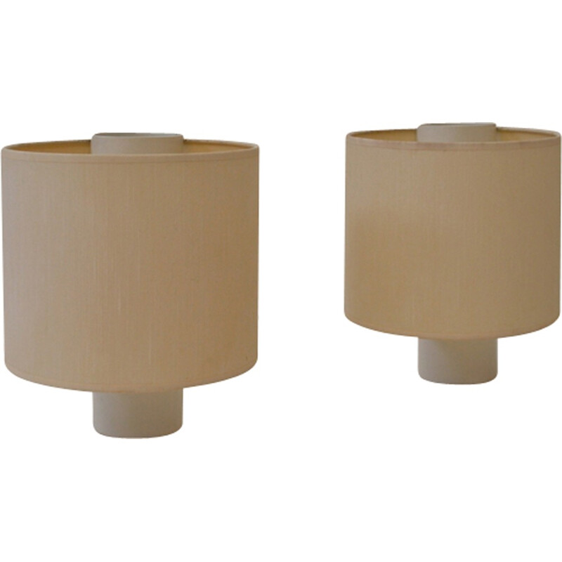 Pair of "FLU" lamps by Giuliana GRAMIGNA for QUATTRIFOLIO - 1970s