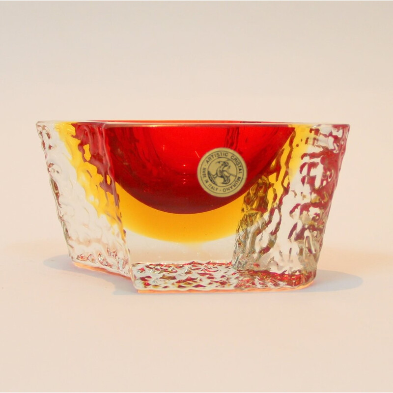 Pair of bowls in Murano Glass - 1960s