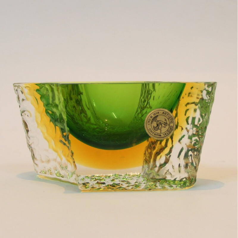 Pair of bowls in Murano Glass - 1960s