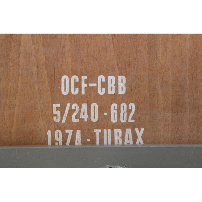 Chaise S22 industrielle de Tubax, 1970
