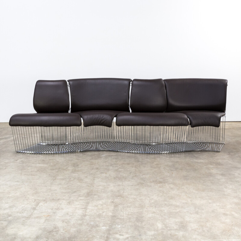 Verner Panton vintage sofa for Fritz Hansen - 1970s