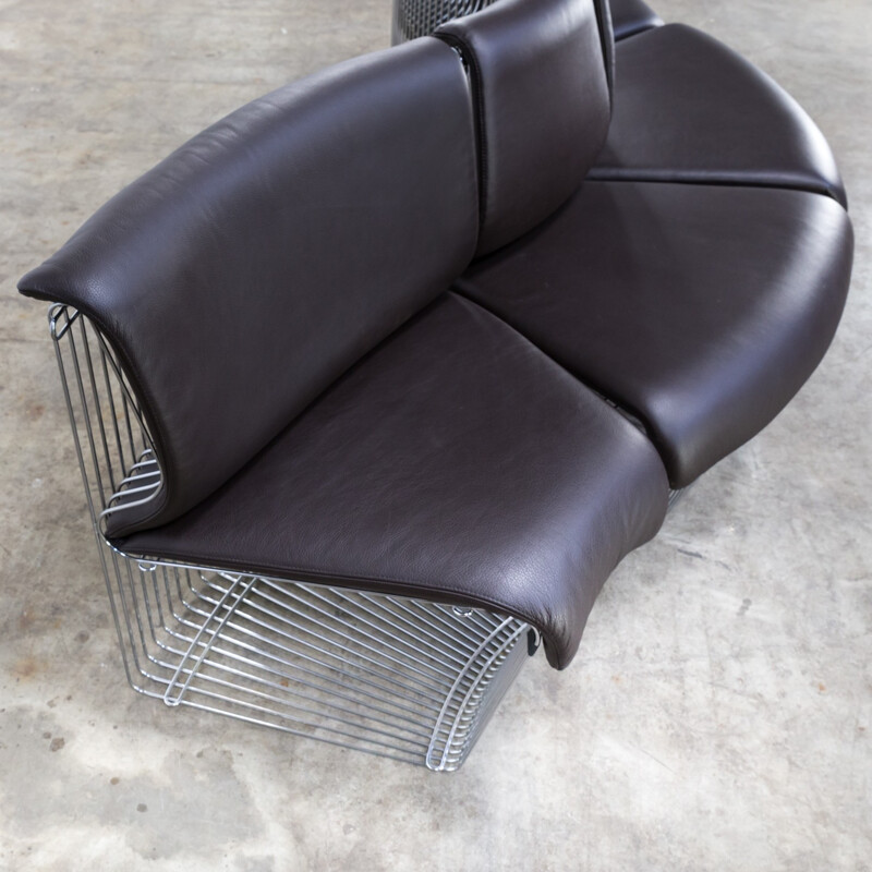 Verner Panton vintage sofa for Fritz Hansen - 1970s