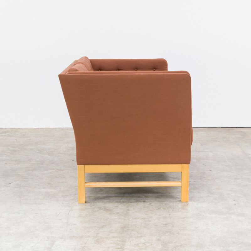 Set of 2 earth color sofa by Erik Ole Jørgensen  - 1970s