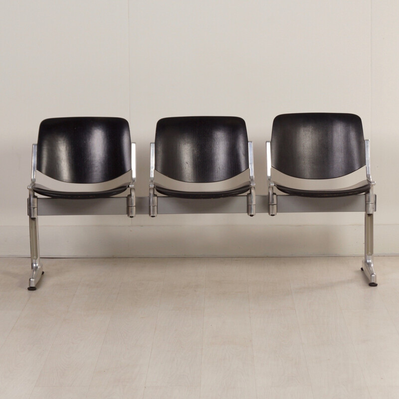 Castelli 3, 4 and 5 Seat Benches by Giancarlo Piretti from the early 70s.