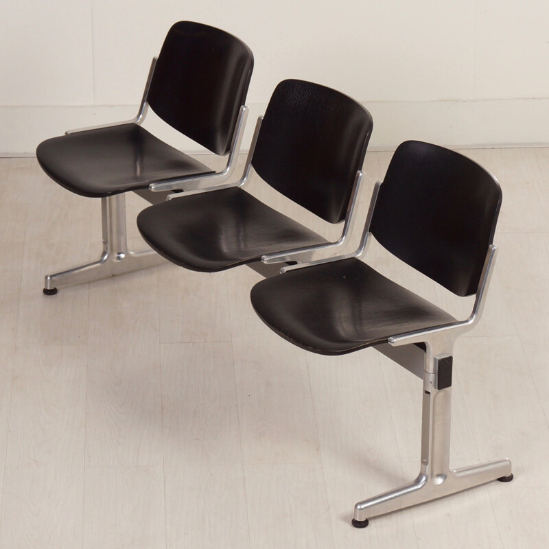 Castelli 3, 4 and 5 Seat Benches by Giancarlo Piretti from the early 70s.