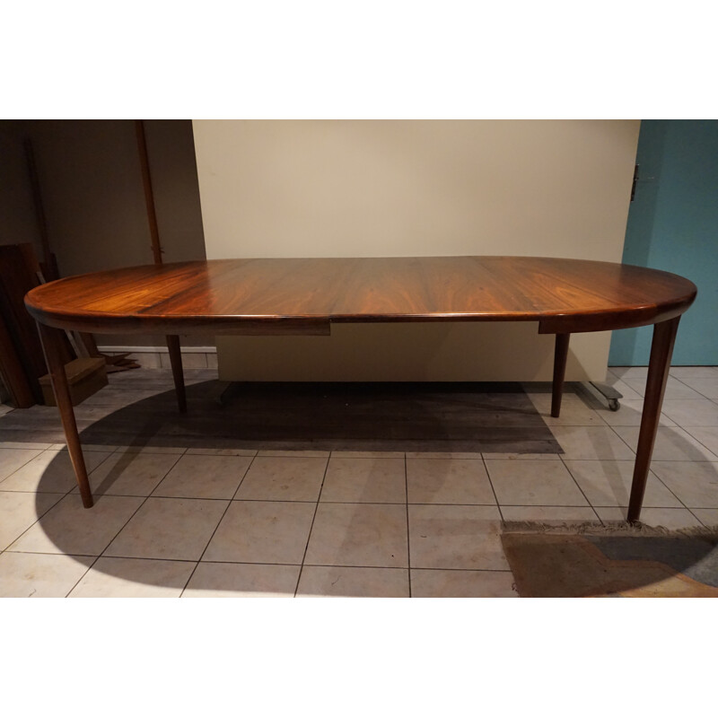 Danish Rio Rosewood Dining Table by Mobler - 1960s