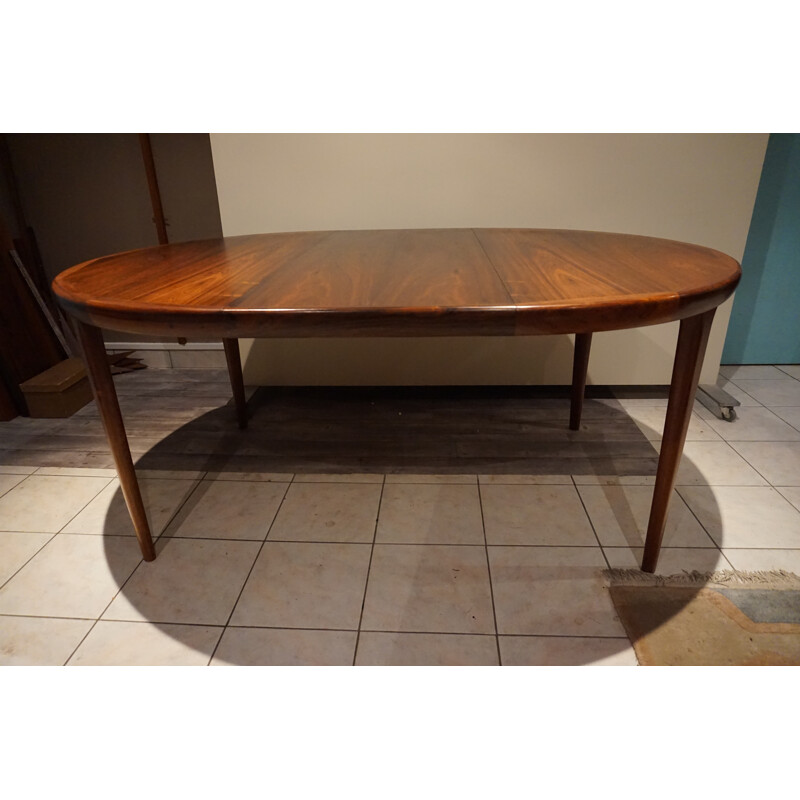 Danish Rio Rosewood Dining Table by Mobler - 1960s