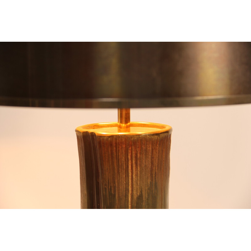 Bamboo Lamp by Maison Charles Edition - 1960s