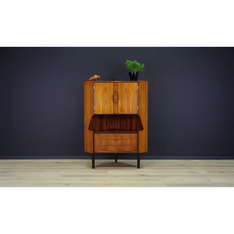 Danish Rosewood Corner Cabinet by Gunni Omann - 1970s