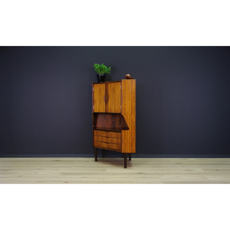 Danish Rosewood Corner Cabinet by Gunni Omann - 1970s