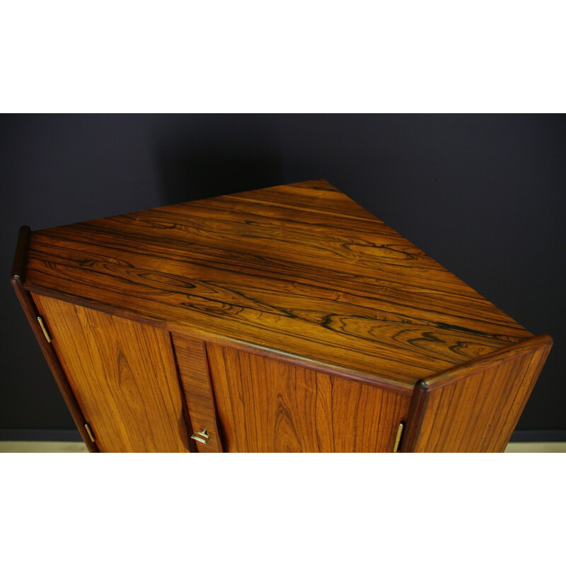 Danish Rosewood Corner Cabinet by Gunni Omann - 1970s