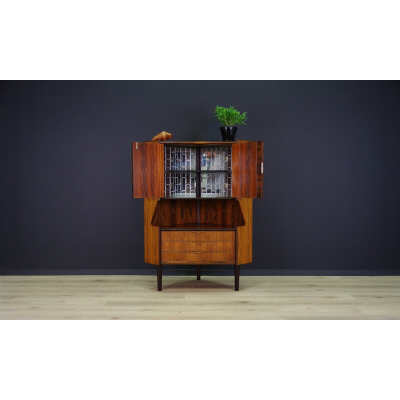 Danish Rosewood Corner Cabinet by Gunni Omann - 1970s