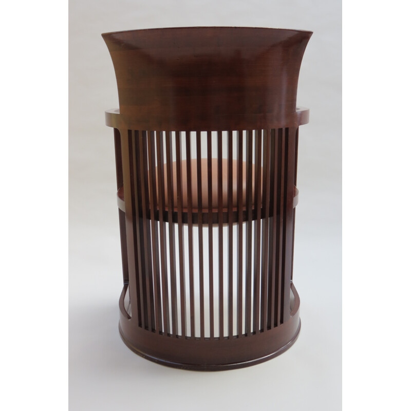 "Barrel Taliesin" chair by Frank Lloyd Wright for Cassina - 1986