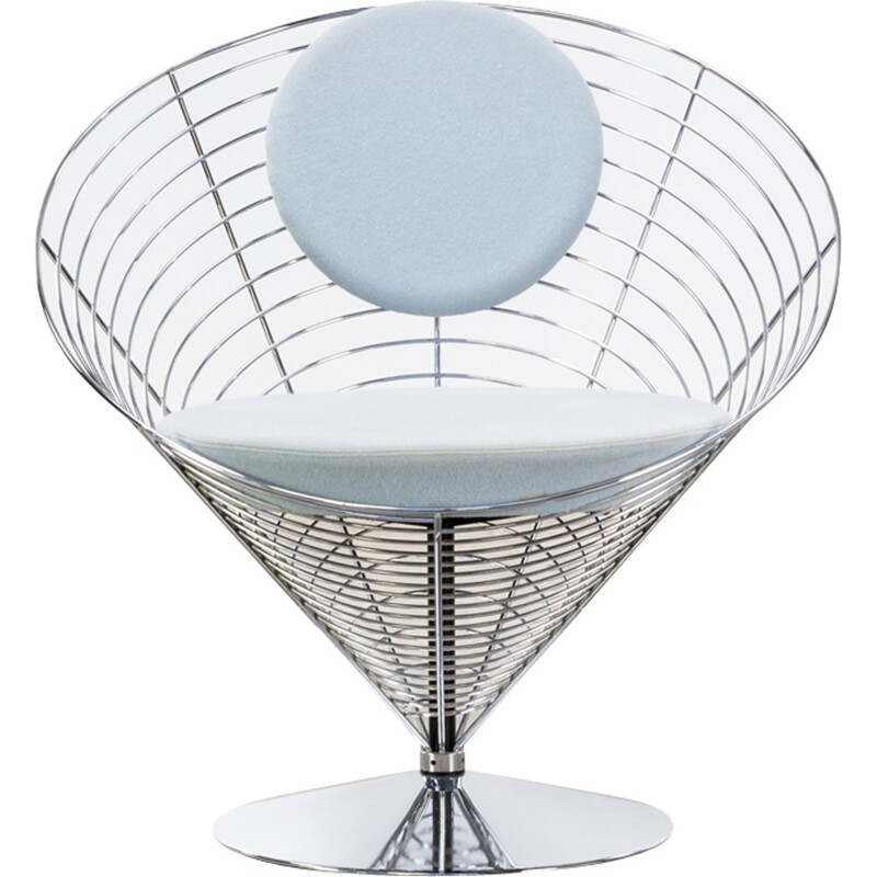 Vintage cone chair by Verner Panton for Fritz Hansen - 1980s 