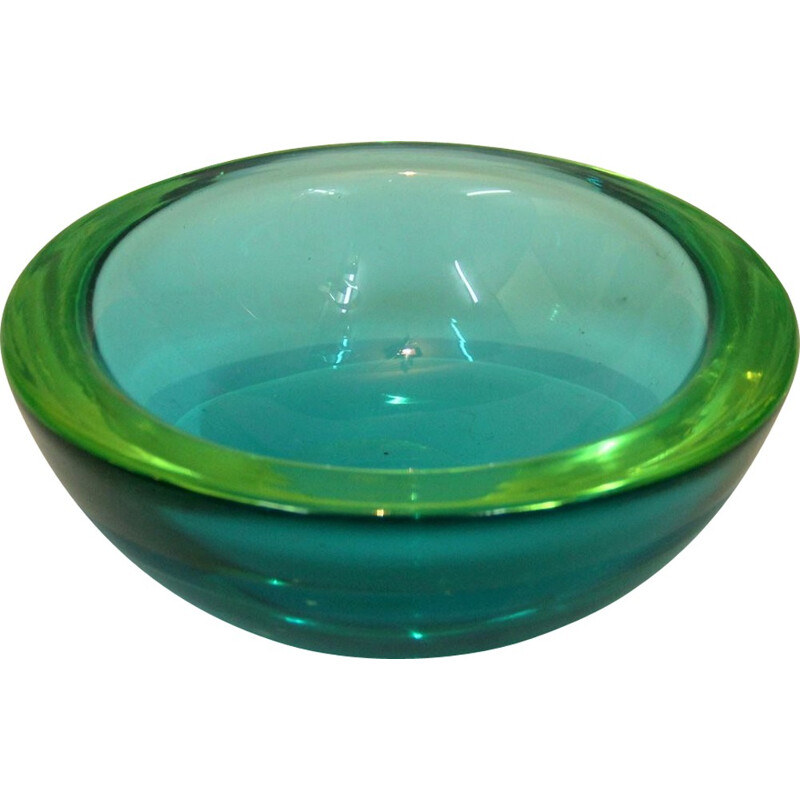 Vintage italian murano glass bowl - 1960s