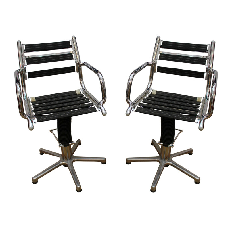 Pair of swivel chairs made in Germany by Olymp - 1970s