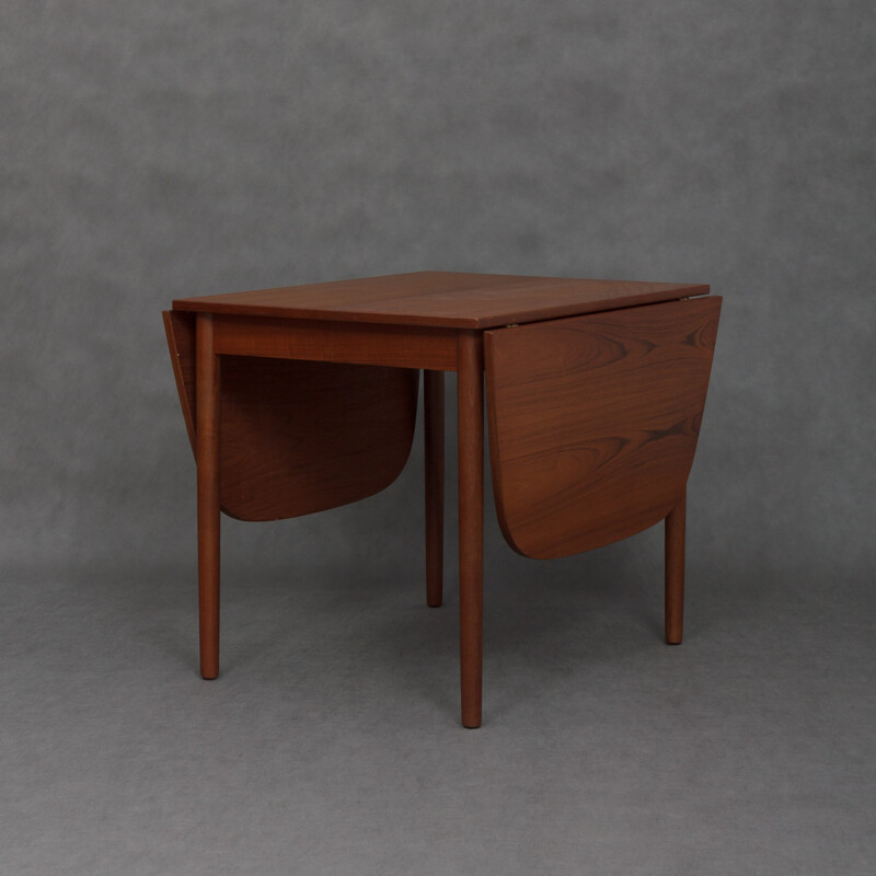 Vintage teak extendable table by C.J. Rosengaarden - 1960s