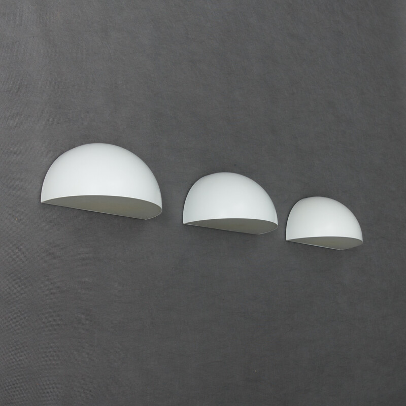 Set of 3 Louis Poulsen wall scones - 1960s