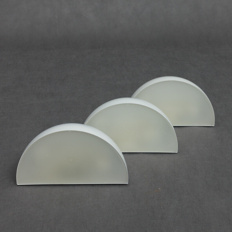 Set of 3 Louis Poulsen wall scones - 1960s