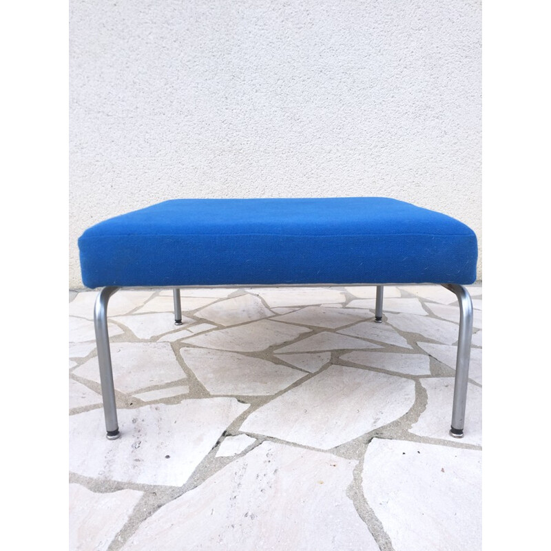 Footrest in blue tissu by Ronan & Erwan Bouroullec for Vitra - 1980s