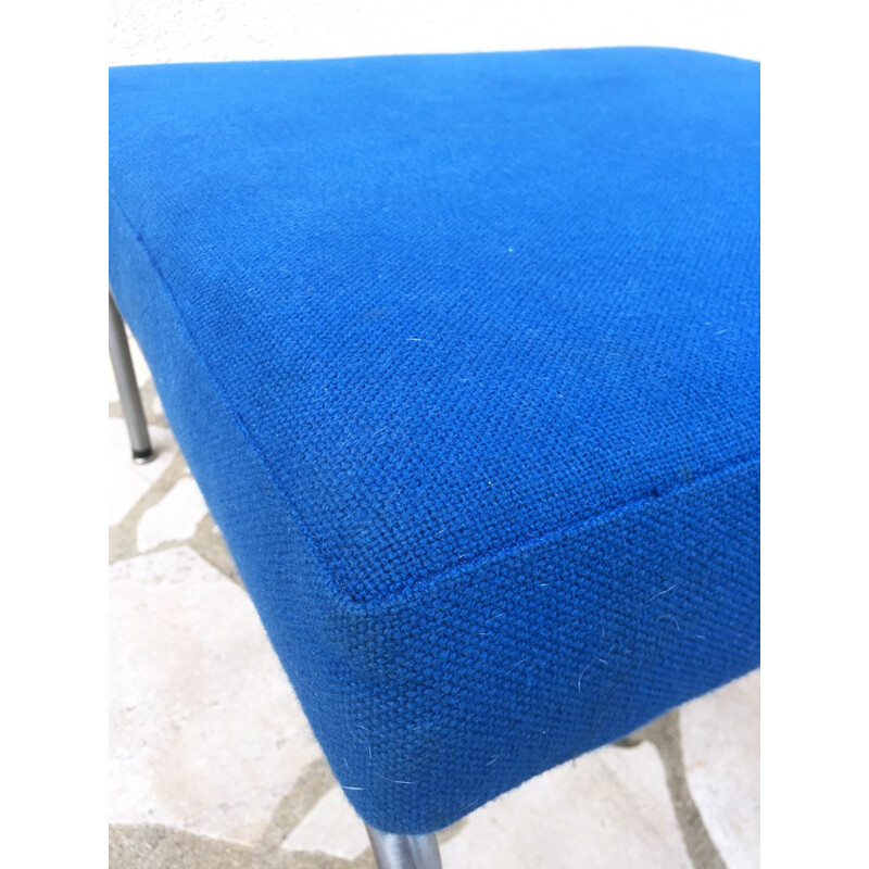 Footrest in blue tissu by Ronan & Erwan Bouroullec for Vitra - 1980s