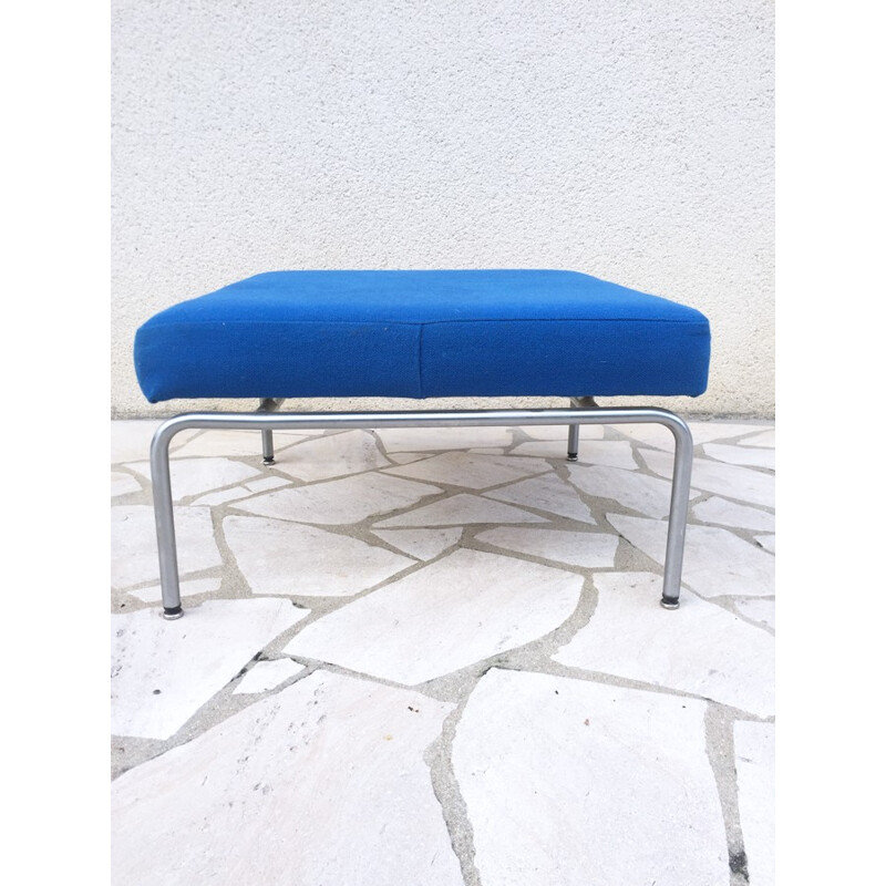 Footrest in blue tissu by Ronan & Erwan Bouroullec for Vitra - 1980s