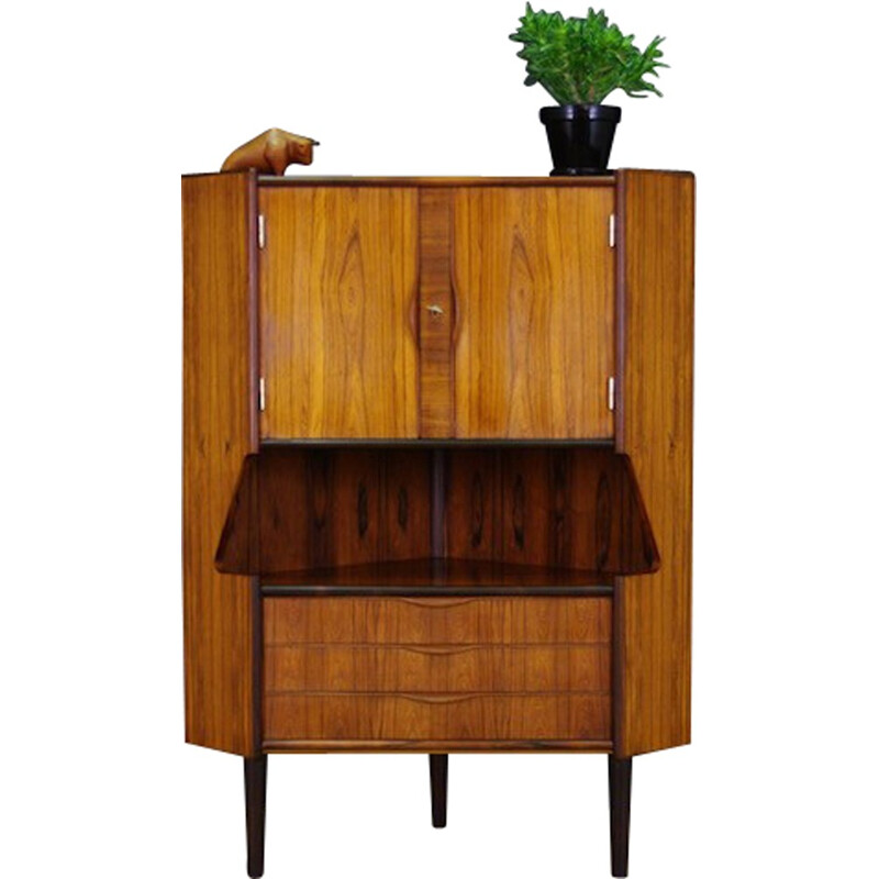 Danish Rosewood Corner Cabinet by Gunni Omann - 1970s