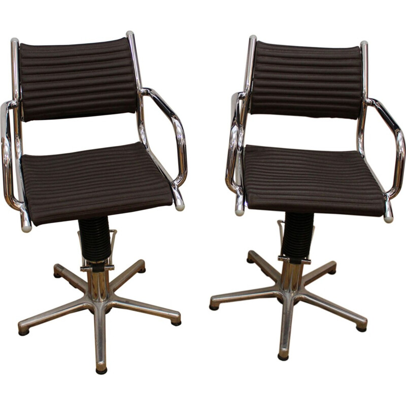 Paire de chaises pivotantes fabriquées en Allemagne par Olymp - 1970