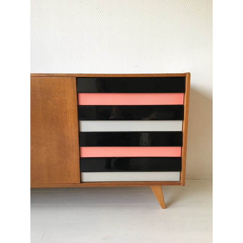 Vintage Sideboard Model U-460 by Jiri Jiroutek for Interier Praha - 1950s